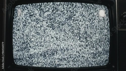 Vintage Television Static Noise - A Retro Visual Experience.