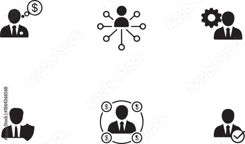 Simple text graphic indicating the presence of a scalable vector file asset Vector