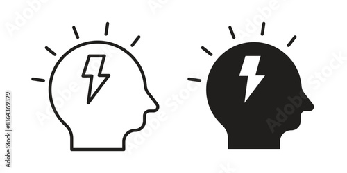 Comprehension icons in trendy flat style. Icon design, logo, app, UI. Vector illustration