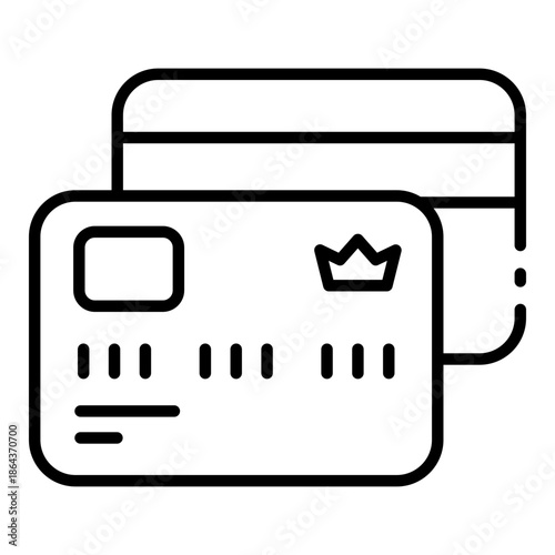 Membership card concept for exclusive privileges, identity access, and premium services