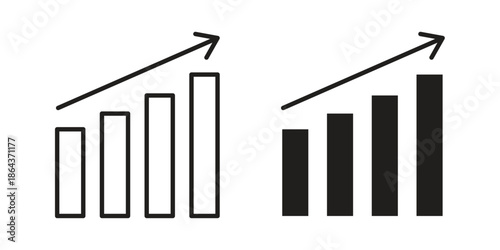 Improvement icons in trendy flat style. Icon design, logo, app, UI. Vector illustration