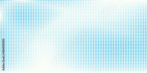 Digital gradient with points. Abstract futuristic panel. Dotted Backgound. Monochrome halftone pattern Vector illustration
