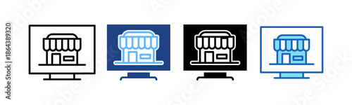 E-Commerce multiple icon