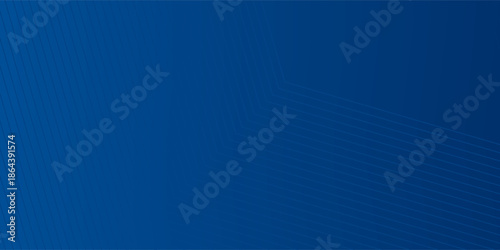 Modern blue tech abstract background with sharp lines