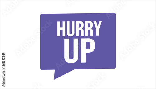 hurry up limited time urgent promotional banner