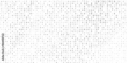 Stream binary code. Binary code matrix. Background on screen from numbers 0 and 1. Computer matrix. Numbers on screen. Binary code. Graphic data, decryption, algorithm, encryption element.
