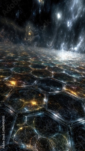 City Lights From Space At Night