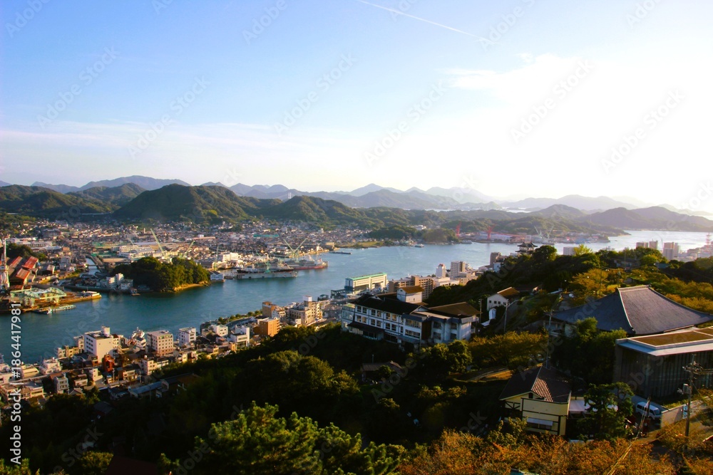 Fototapeta premium 尾道の全景01