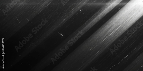 Abstract black and white background featuring a digital pattern of dark motion lines and light textures for a futuristic art wallpaper backdrop