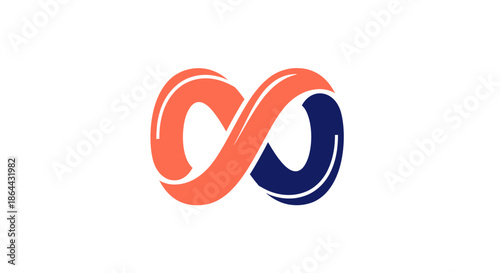 Abstract Infinity Symbol Design Represents Endless Possibilities And Boundless Opportunities