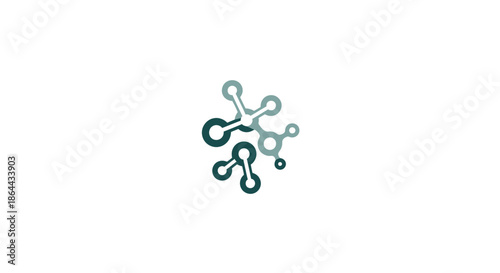 Abstract Molecular Structure Representing Connectivity, Networking And Innovation Concept