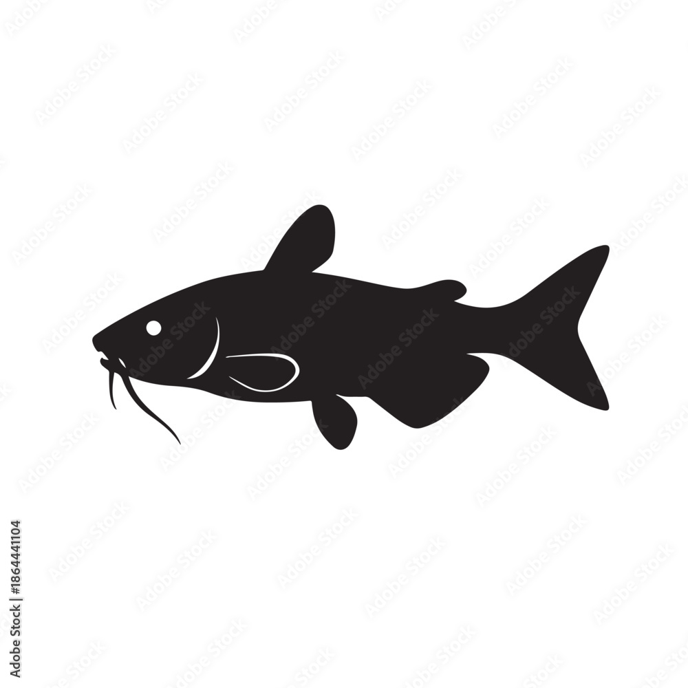 Fototapeta premium Catfish – Facts, Types, Habitat, and Benefits