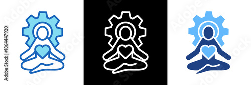 Stress Management triplestyle icon