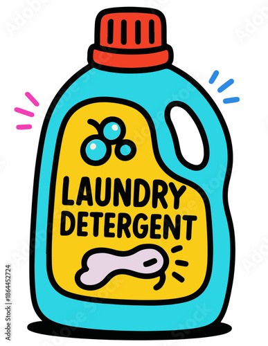 Cute Hand-Drawn Doodle Icon Set of Daily Essentials, Food, and Drinks