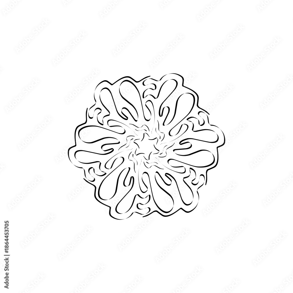Fototapeta premium abstract flower background