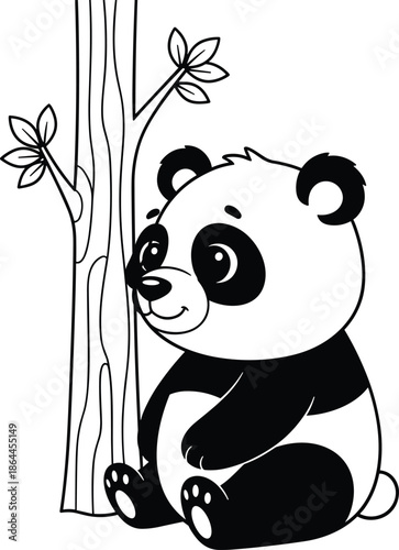 Modern flat vector illustration of a creative freelancer working on laptop at home office desk with indoor plants and coffee