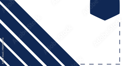 Editable blue and white striped background