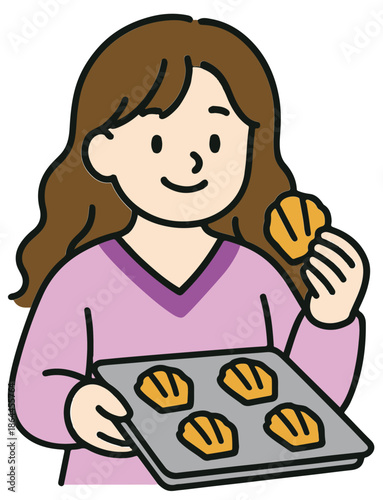 Daily Life Character Illustrations