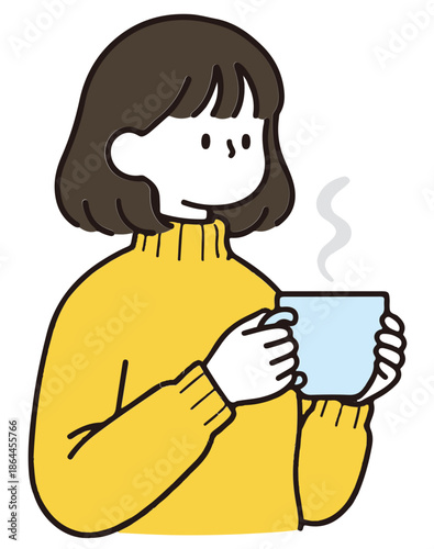 Daily Life Character Illustrations