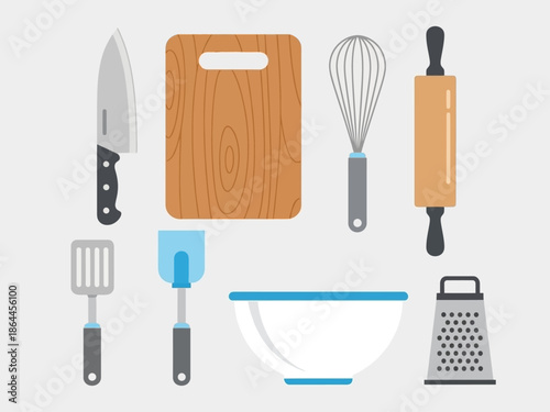 Assortment of Kitchen Utensils A Comprehensive Collection of Cooking Tools for Culinary Creations