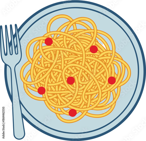 spaghetti with cheese