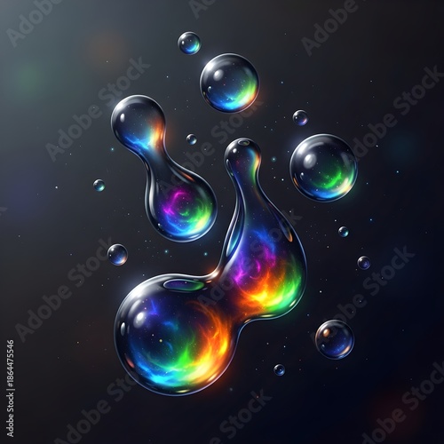 Floating Liquid Droplets