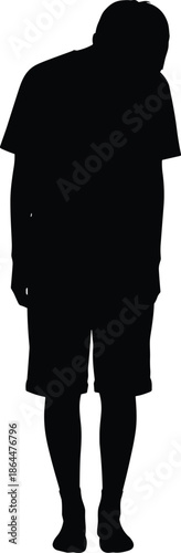 Walking silhouettes of pedestrians using smartphones and backpacks, one walking a dog, sequential motion study, urban distraction, commuter behavior, vector illustration