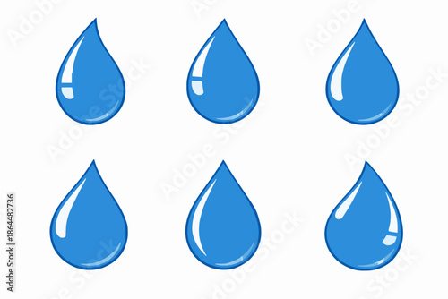 Simple Water Drops Design