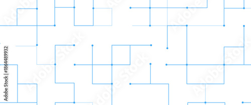 Vector abstract science and connection concept geometric technology background