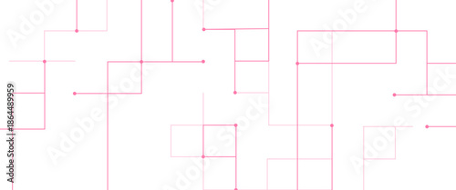 Vector abstract science and connection concept geometric technology background