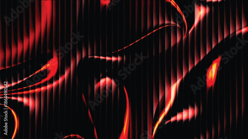 Green Energy and Sustainability Concept with Wind Turbines and Solar Panels Illustration