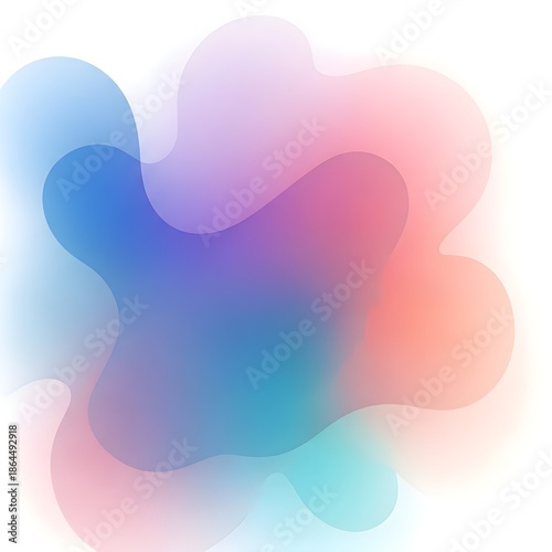 Soft Abstract Gradient Blobs