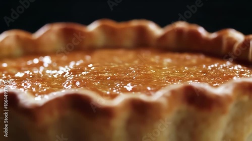 pie with chocolate and nuts