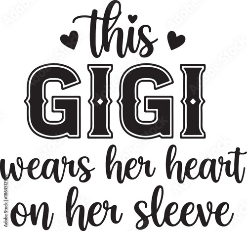 Handwritten love letter with heart and name silhouette on white background vector