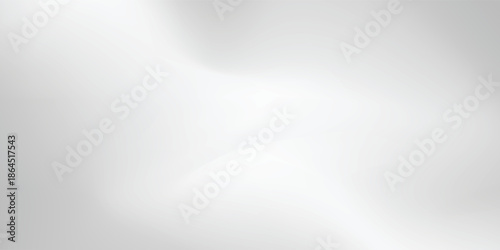 Silver foil background with metal mirror texture. Chrome gradient surface with light gloss simple abstract. vector mesh modern design