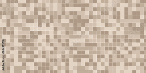 Light Wood 3D Wooden Block Mosaic Background for Interior Design, Editorial Layouts, and Natural Branding