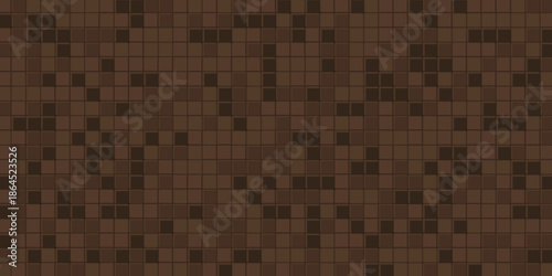 Dark Wood 3D Wooden Block Mosaic Background for Luxury Interiors, Editorial Covers, and Branding