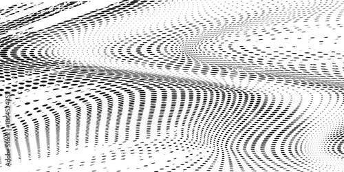 Grunge halftone gradient background. Faded grit noise texture.