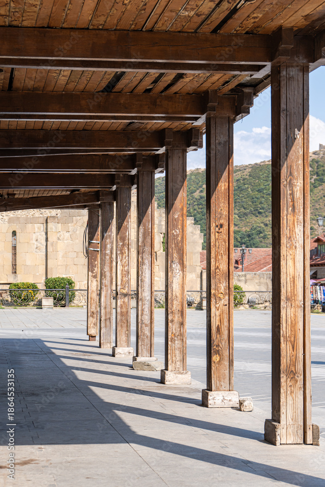 Obraz premium Narrow streets of ancient Mtskheta