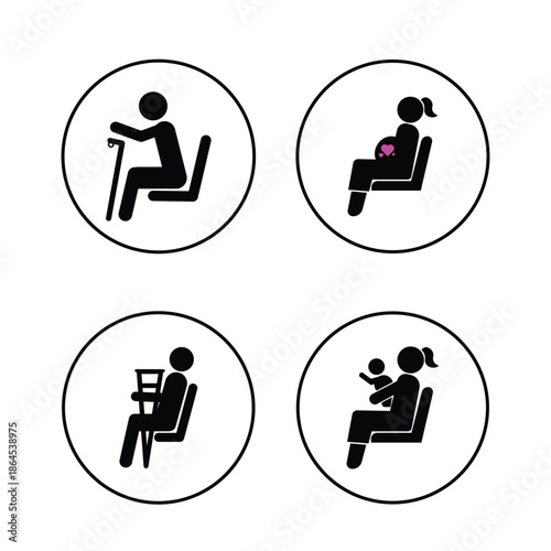 Outline Priority Seating