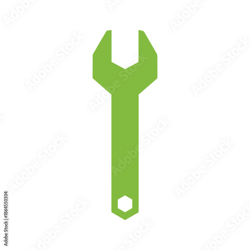 Green Wrench Icon