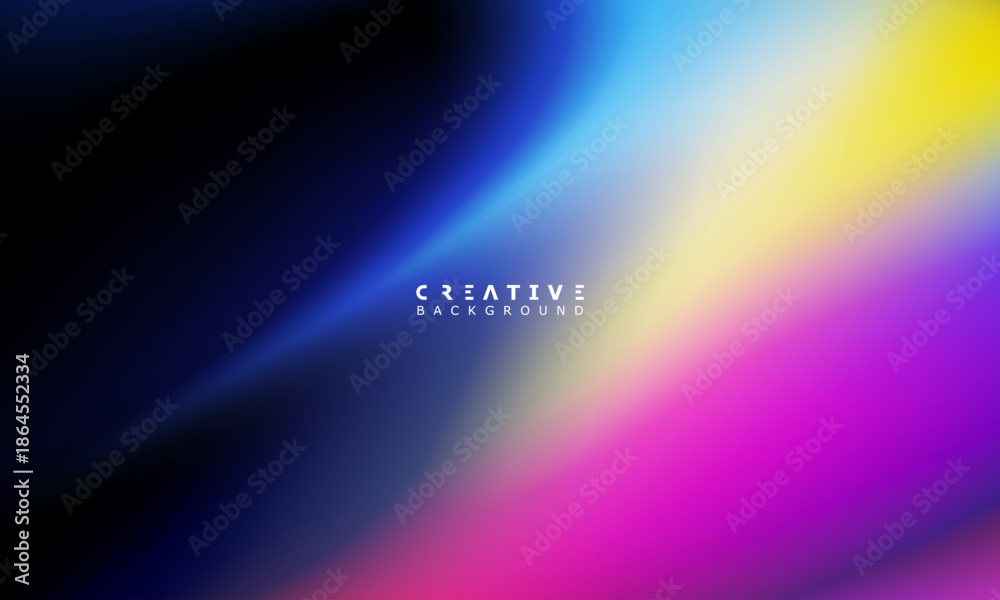Fototapeta premium Abstract Dynamic Gradient Background. Soft Colorful Fluid Color Gradient. Design Template For ads, Banner, Poster, Cover, Web, Brochure, Wallpaper, and flyer. Vector