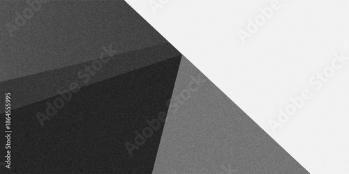 Black white grainy background, monochrome gray noisy texture dark grunge banner, header poster cover backdrop design