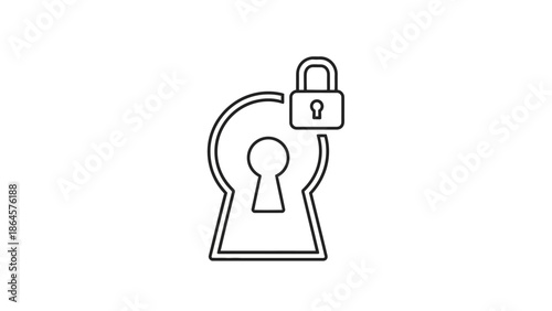 vector illustration of a key
