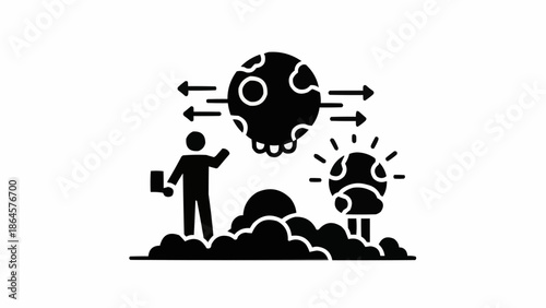 Analyzing a Dying Planet with a Scientist and a Glowing Plant.