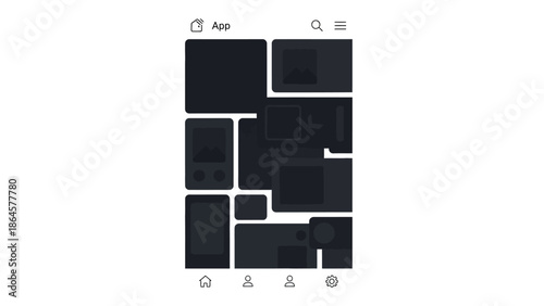 3d rendered illustration of a modern house