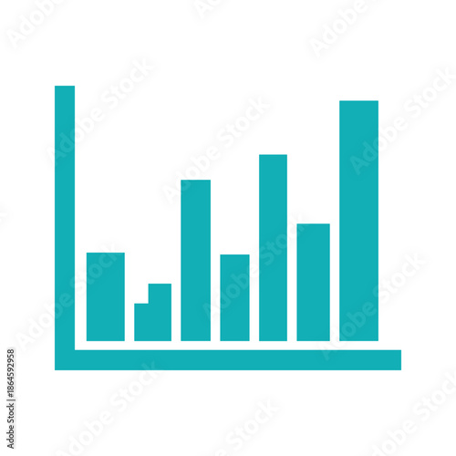 Free Download Bar Graph Icon - GFXLoad