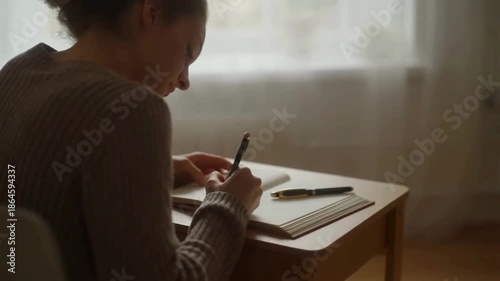 Mindful Journaling Practice, Personal Reflection Routine, Creative Writing Habit
