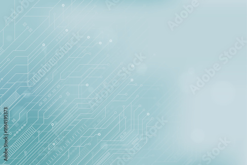 Cyber Digital Technology Abstract Futuristic Technology Circuit Background