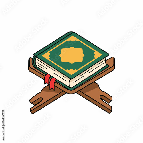 Quran on Stand